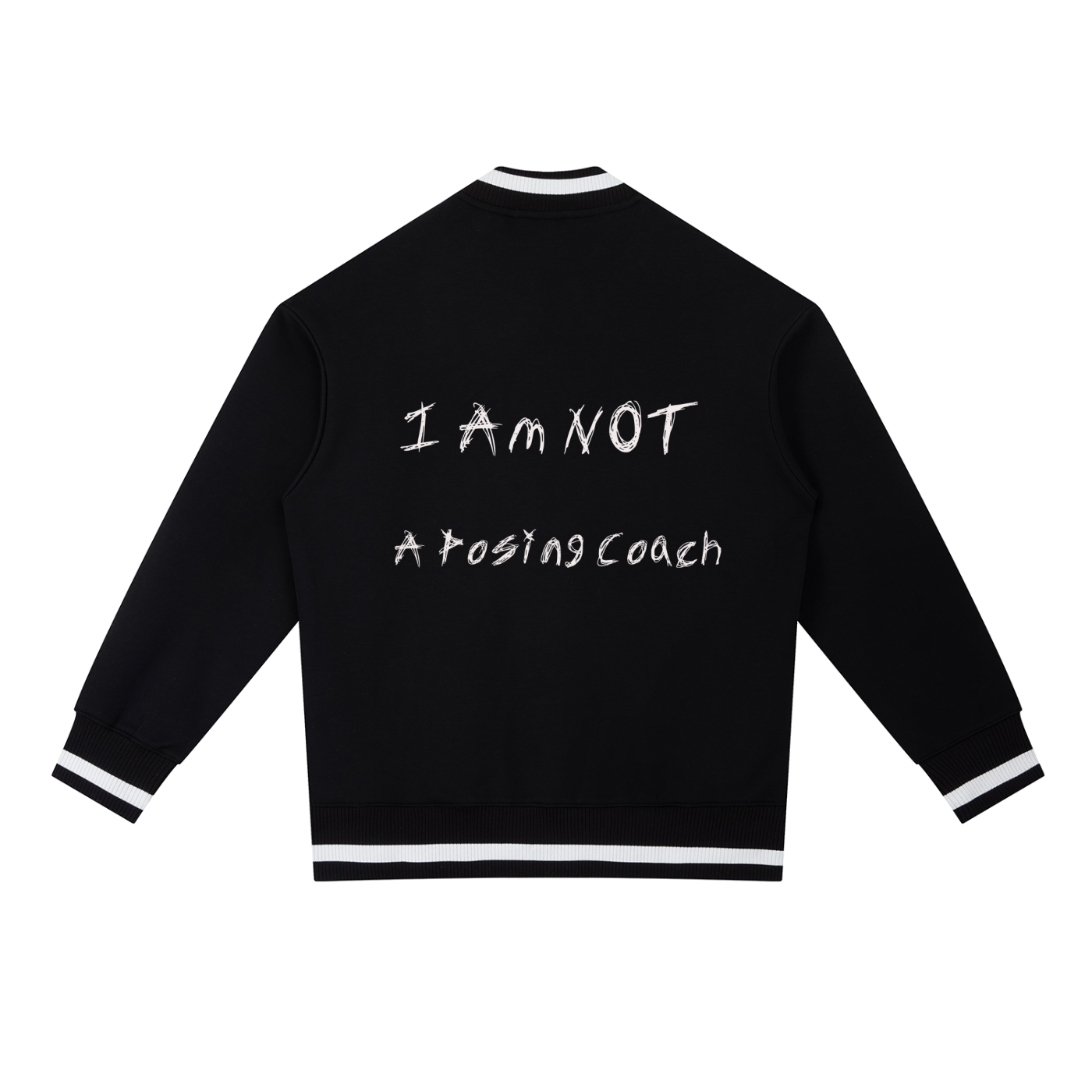 I Am Not Posing Coach Zip Bomber Jacket