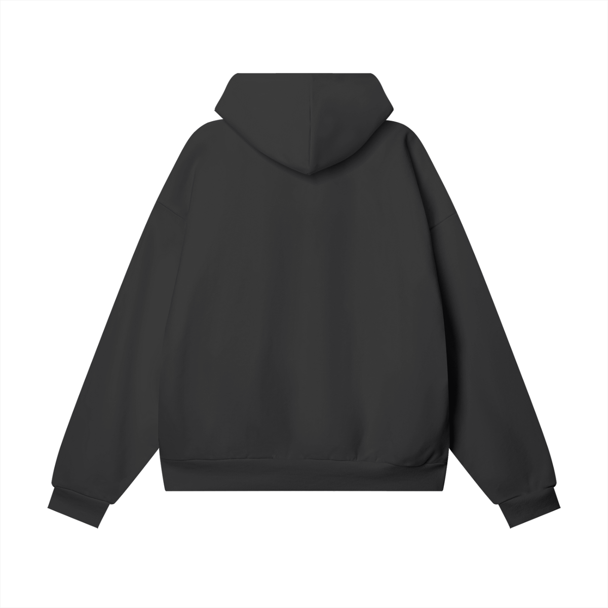 WORK HARDER Heavyweight Hidden Pocket Fleece Hoodie