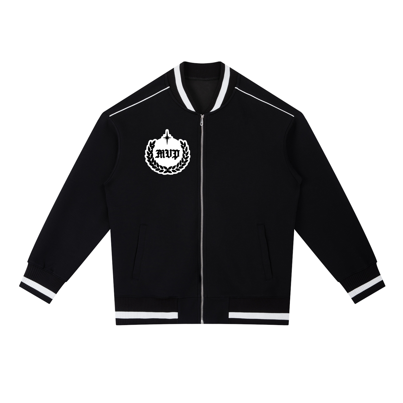 I Am Not  Posing Coach Zip Bomber Jacket