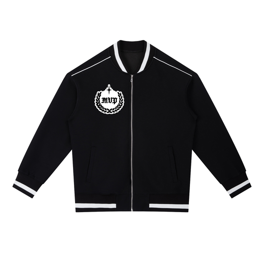 I Am Not  Posing Coach Zip Bomber Jacket